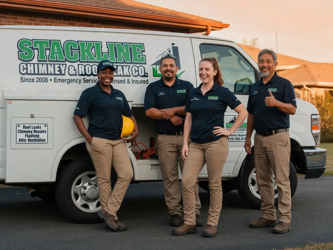 Chimney flashing repair company in Annapolis, CA